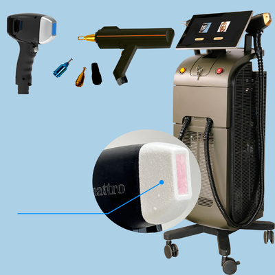 Ba bước sóng 808nm Diode Laser Máy loại bỏ lông vĩnh viễn