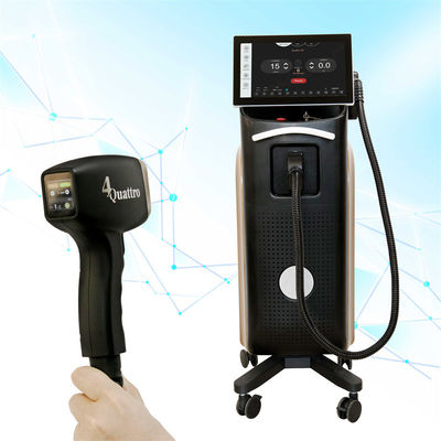 Thiết bị triệt lông bằng laser diode đa bước sóng hỗ trợ nhiều tông màu da và màu tóc để điều trị đa dạng