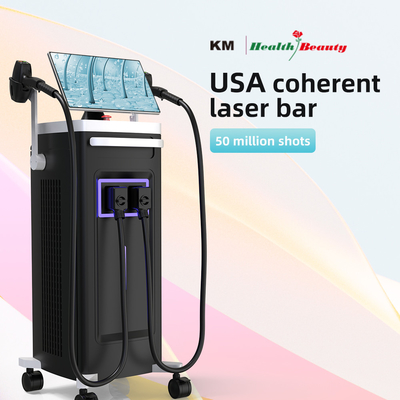 808 Diode Laser Ice Hair Removal Machine 4 Wavelengths 1064nm Định dạng điểm thay đổi