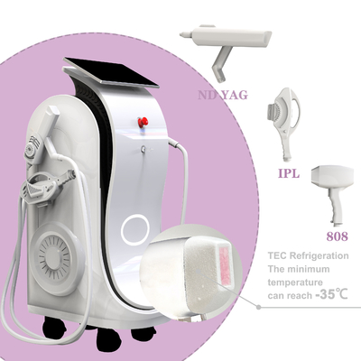 Máy triệt lông và trẻ hóa da đa chức năng IPL RF DIODE LASER ND YAG LASER xóa xăm và triệt lông sử dụng cho thẩm mỹ viện