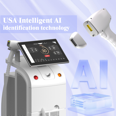 Thiết bị loại bỏ lông bằng laser diode 2000W 4 bước sóng 808nm 755nm 940nm 1064nm