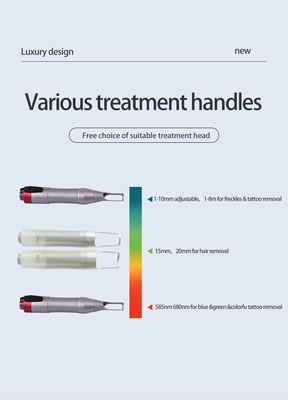 Tất cả trong một Picosecond Laser loại bỏ lông và ND YAG Laser loại bỏ hình xăm máy