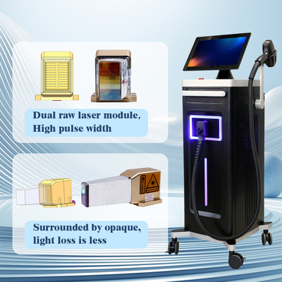 STANDING KM Công suất cao 1600-2400W Laser loại bỏ lông Diode 755/808/1064/940nm Với MDSAP