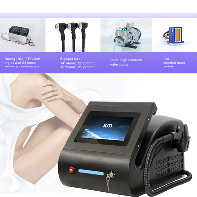 Máy laser diode di động 808nm không có công nghệ chuyển đổi Q