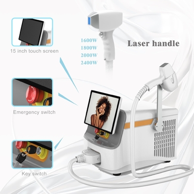 Máy laser diode di động 800W chuyên nghiệp cho sử dụng thương mại / gia đình