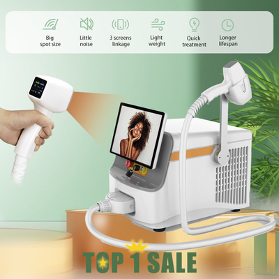 1064nm 808 Diode Laser Máy làm đẹp di động với màn hình lớn