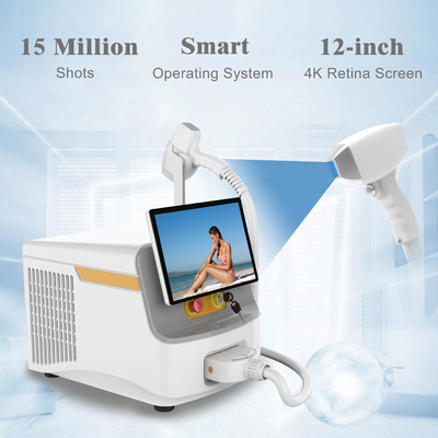 Máy loại bỏ lông bằng laser y tế di động 808nm-810nm CE được phê duyệt