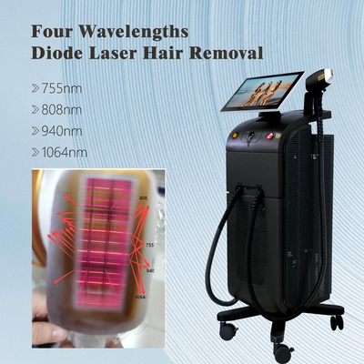 808 Diode Laser Hair Removal Machine chuyên nghiệp phong cách cố định với máy nén làm mát