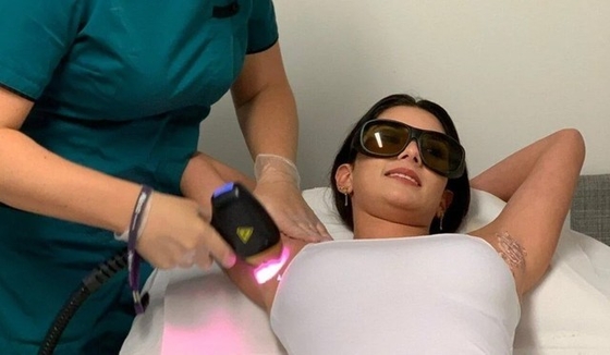 3 sóng Máy laser chuyên nghiệp loại bỏ lông Máy cắt tóc cho Salon