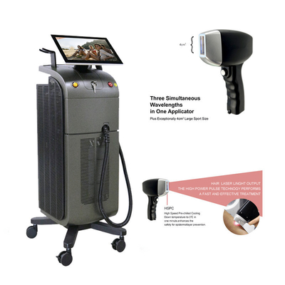 Máy cắt tóc laser 4 sóng Diode Beauty 2000W CE phê duyệt