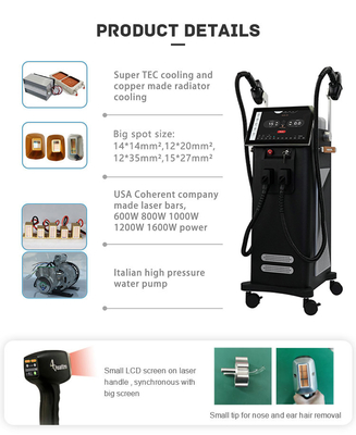 808nm 810nm 2 trong 1 Diode Laser Hair Removal Machine Salon MDSAP được phê duyệt
