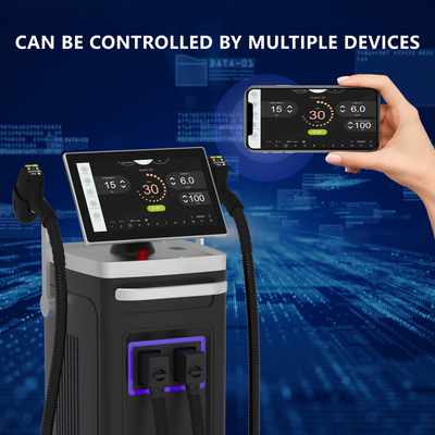 Máy cắt tóc bằng laser Diode KM 2024 Chuyển đổi 6 kích cỡ Với tay cầm 3000W công suất cao