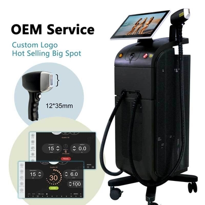 Máy làm đẹp chuyên nghiệp loại bỏ lông bằng laser 808nm Diode với hướng dẫn đào tạo