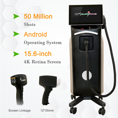 2023 Ice Platinum 808nm Diode Hair Removal Handle với CD hướng dẫn và đào tạo trực tuyến