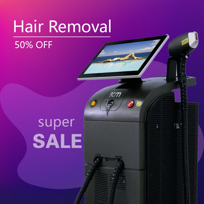 755 808 940 1064nm Diode Laser Ice Laser Hair Removal Machine cho kết quả lâu dài