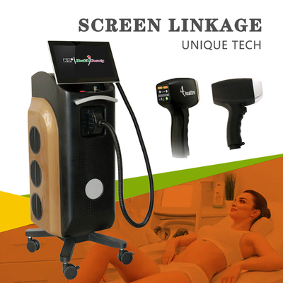 755 808 1064 Máy loại bỏ lông bằng laser để da mịn và không có lông
