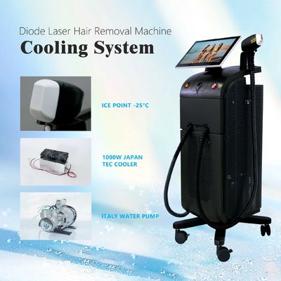 Thiết bị triệt lông bằng laser diode di động với mật độ năng lượng cao và công nghệ làm mát nhanh cho hiệu quả vượt trội