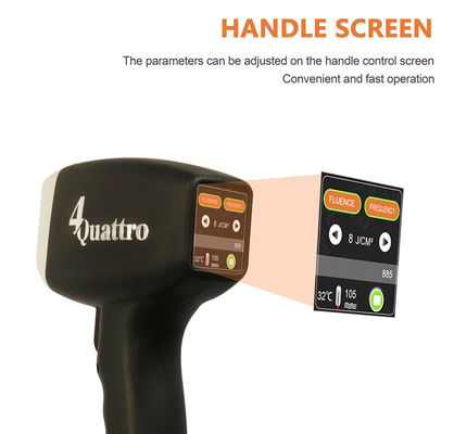 Thiết bị triệt lông bằng laser diode đa bước sóng hỗ trợ nhiều tông màu da và màu tóc để điều trị đa dạng