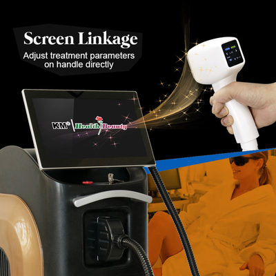 Trio 3 bước sóng Diode Laser 755/808/1064nm XL Ice 808 Xóa lông Xóa lông