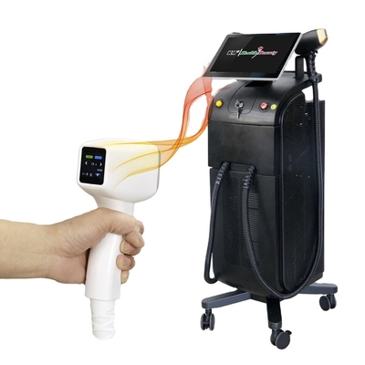 Thiết bị loại bỏ lông bằng laser 755 808 1064nm Diode Laser Titanium Laser với Q Switch