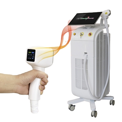 Thiết bị loại bỏ lông bằng laser 755 808 1064nm Diode Laser Titanium Laser với Q Switch