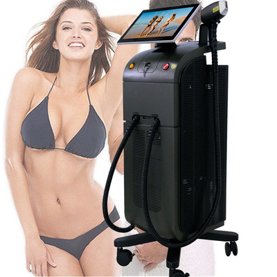 Đào tạo chi tiết 15 inch 4 bước sóng Diode Laser loại bỏ lông với màn hình cảm ứng