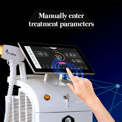 808 755 1064 940nm Máy cắt bỏ tóc bằng laser băng để điều trị chính xác và nhắm mục tiêu