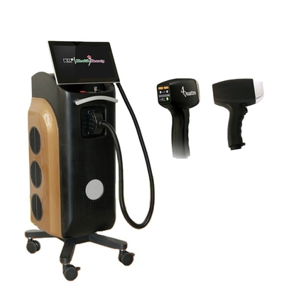 Máy loại bỏ lông bằng laser diode kích thước điểm 12 * 12 hoặc 12 * 20 hoặc 15 * 27 với hai tay cầm