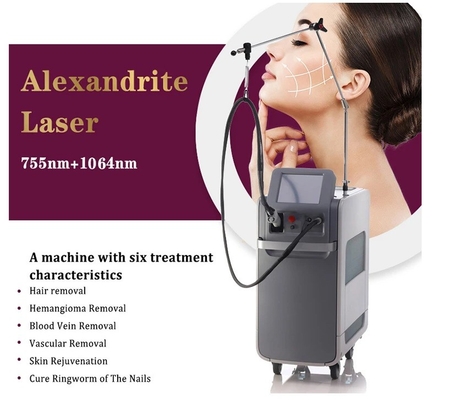 Máy laser ND YAG Alexandrite vĩnh viễn 755nm Long Pulse cho phụ nữ