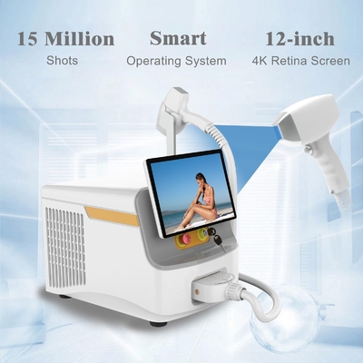 3 Độ dài sóng 808nm 755nm 1064nm Diode Laser Hair Removal Device với Titanium băng