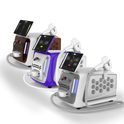 755nm Alexandrite Laser Hair Removal Beauty Machine Phần mềm có thể được thêm Logo của khách hàng