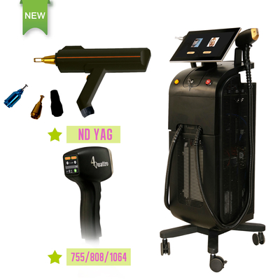 Phòng làm đẹp IPL Máy laser loại bỏ lông RF chăm sóc da loại bỏ hình xăm