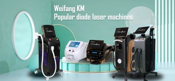 Máy làm băng loại bỏ lông bằng laser Fiber Diode để chăm sóc da và làm đẹp