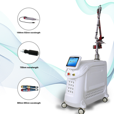 OEM ODM Máy loại bỏ hình xăm bằng laser Picosecond tùy chỉnh với màn hình cảm ứng màu 15 inch