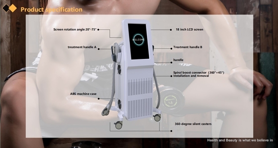 Máy tạo hình cơ thể ABS EMS Máy kích thích cơ bắp EMS điện thương mại