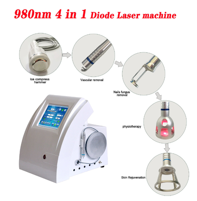 Máy loại bỏ tĩnh mạch nhện bằng laser 50W 980 Nm Diode cho giải pháp điều trị mạch máu