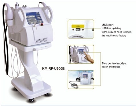 100W Cavitation RF Vacuum Slimming Machine Máy giảm cân máy tính để bàn siêu âm