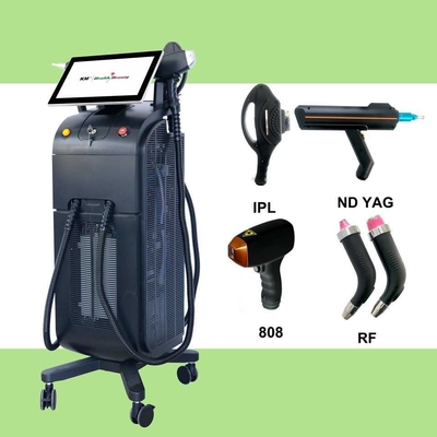 755nm 808nm 1064nm Máy làm đẹp đa chức năng Pico Nd YAG Laser với công nghệ RF