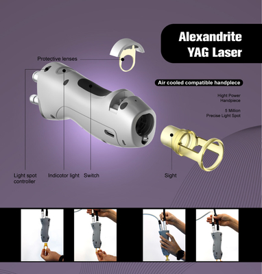 Nd Yag nến Alexandrite máy cắt bỏ lông bằng laser với Mdsap