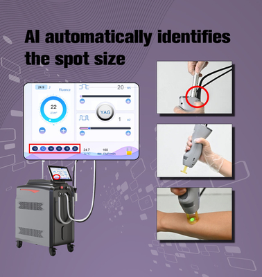 Nd Yag nến Alexandrite máy cắt bỏ lông bằng laser với Mdsap