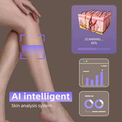 808 Diode Laser Ice Hair Removal Machine 4 Wavelengths 1064nm Định dạng điểm thay đổi