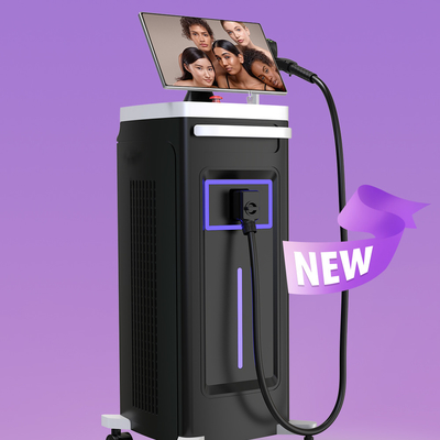 808nm Sử dụng thương mại salon spa thiết bị tẩy lông laser với nhiệt độ cực thấp