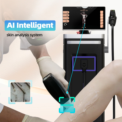 808nm Sử dụng thương mại salon spa thiết bị tẩy lông laser với nhiệt độ cực thấp