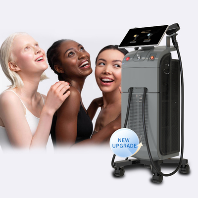 DIODE công suất cao mới nhất Laser 808nm Ice Platinum Titanium 4 bước sóng Laser Laser Laser Triệt lông 3 năm Bảo hành Máy bảo hành 3 năm