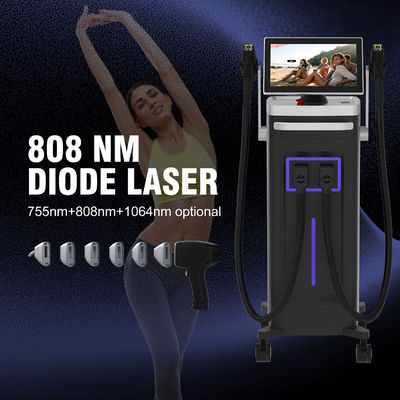 Máy phân tích da và tóc Máy triệt lông bằng laser Diodenlaser Máy triệt lông bằng laser Diode 808 755 940 1064 Laser Diode 4 bước sóng