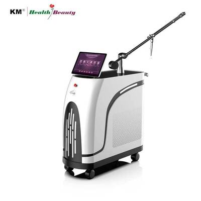 CE phê duyệt Q chuyển đổi máy laser Picosecond Nd Yag Long Pulse Picolaser 1064 532 755 650 585 Máy nạ công nghệ vi dòng