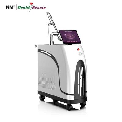 CE phê duyệt Q chuyển đổi máy laser Picosecond Nd Yag Long Pulse Picolaser 1064 532 755 650 585 Máy nạ công nghệ vi dòng