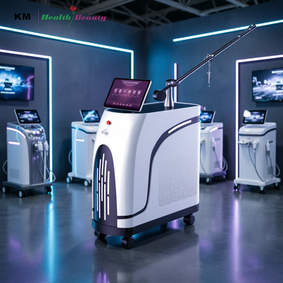 1600w Power 1.2j 2.6j 532nm Xanh Xăm Không đau Xóa lông Xăm Xóa laser Picosecond 1064nm 532nm Máy