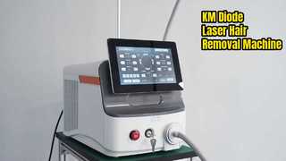 Đánh giá máy tẩy lông bằng laser KM Diode